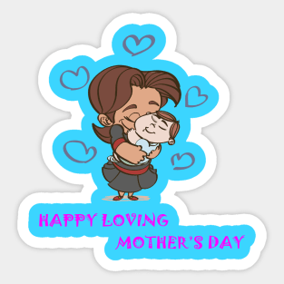 Happy Lovely Mothers Day Sticker